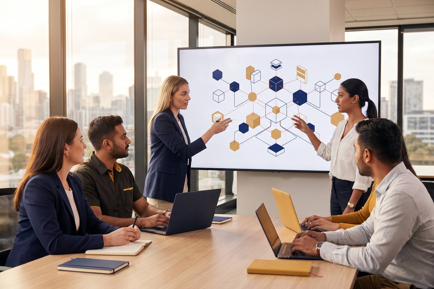 Web Intelligenz software development team working in Melbourne